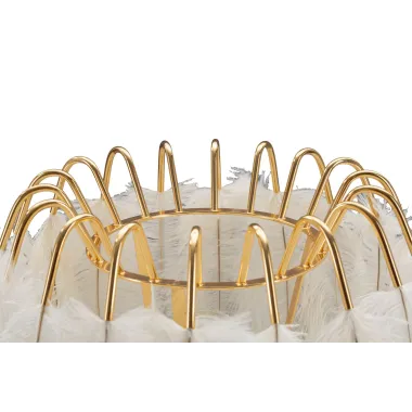 LAMPA STOŁOWA FEATHER STAND 40X60 cm